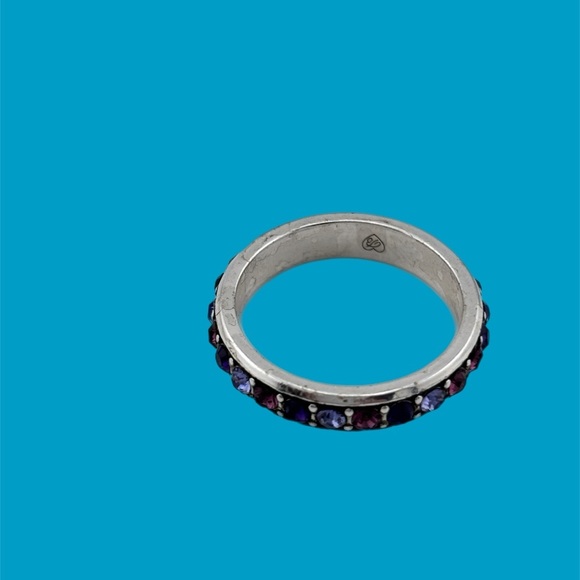 Brighton Elegant Silver and Purple Gemstone Ring
Size 6. Great stack Ring - Picture 4 of 6